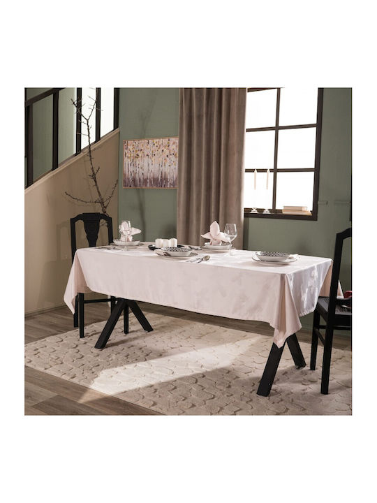 Teoran Tablecloth Marselle Beige 160x250cm