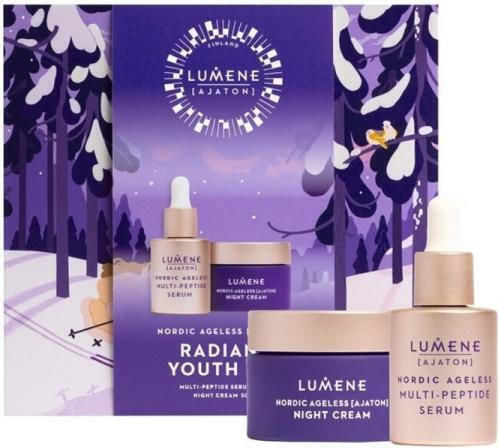 Lumene Nordic Ageless Radiant Youth Skin Care Set for Αnti-ageing & Brightening 2pcs