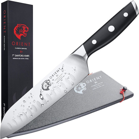Orient Knife Santoku from Stainless Steel 18cm Orient Knife Santoku from Stainless Steel 18cm