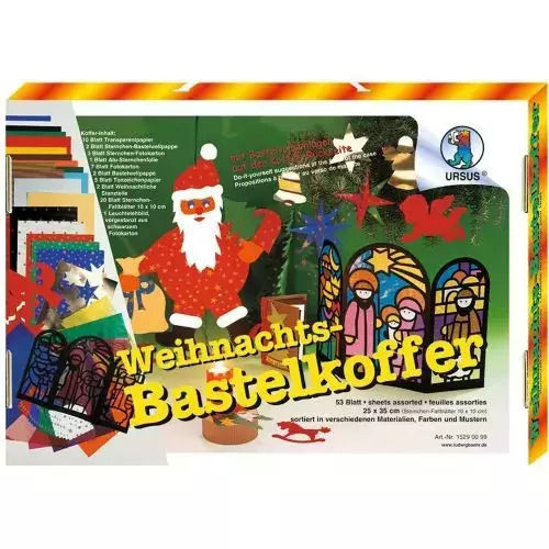 Креативен Комплект За Изработка На Коледни Украси Ursus Christmas 5580027 2-56 53 Различни Листа 25 Х 35 См