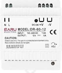 Earu Тръбнохранителен блок с мощност 60W