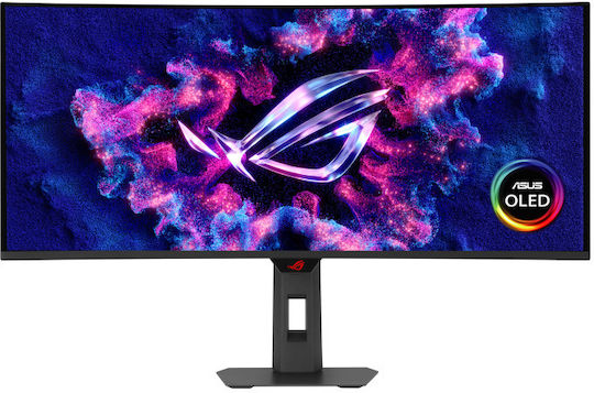 Asus ROG Strix XG34WCDG Ултраширок QD-OLED Curved Gaming Монитор 34" QHD 3440x1440 175Hz с Време на реакция 0.03ms GTG