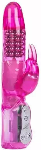 Waterproof Vibrator California Exotic 075192 10-251 Advanced Jack Rabbit 7 Powerful Functions 24 Cm Pink