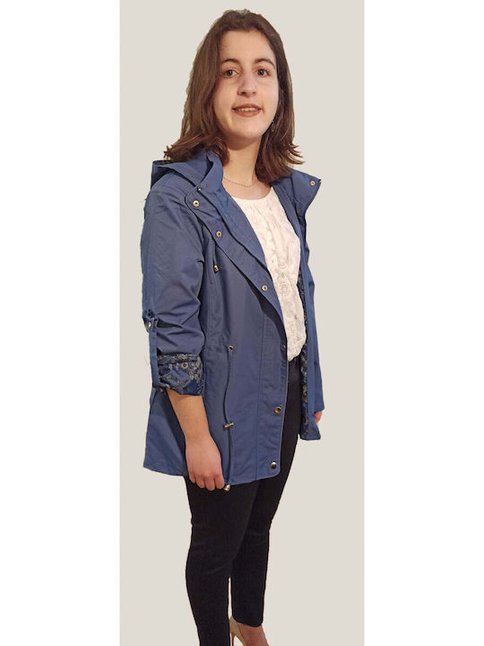 Kurz Damen Puffer Jacke RAF