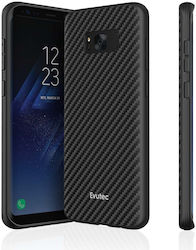Evutec Umschlag Rückseite Schware (Galaxy S8+)