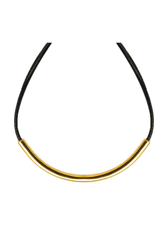 Theodora's Jewellery Κολιέ Μαύρο