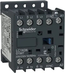 Power Contactor 6a 3p 230v Ac 50hz 1r Lc1k0601p5 Power Contactor 6a 3p 230v Ac 50hz 1r Lc1k0601p5