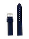 Rubber Strap Navy Blue 24mm