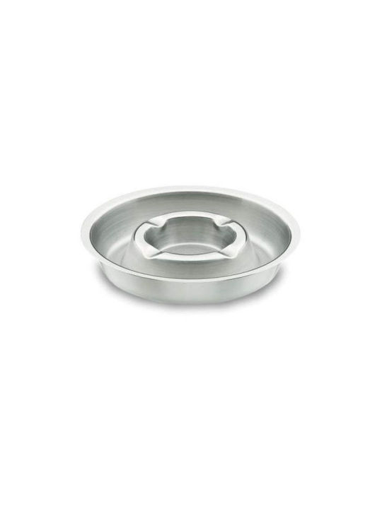 Inox Aschenbecher Runde 14cm Inox Aschenbecher Runde 14cm