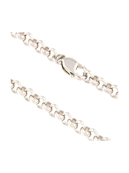 925forever Silver Chain Neck Wide Thickness 6mm and Length 62cm