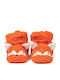 Kinderhausschuhe Stiefel Orange