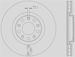 Brake Disc Set Pc Renegade Alfa 159