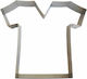 Inox Cake Ring Shirt 39x35x5cm