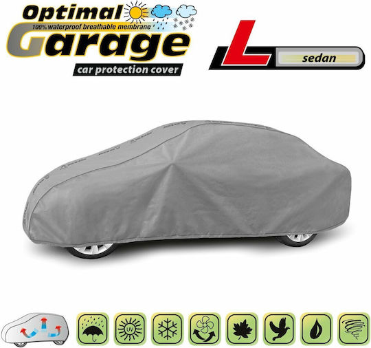 Husă Auto Optimal Membrană Acoperă Completă Mașină Impermeabilă Respirabilă Sedan L