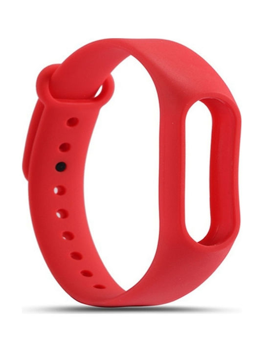 Strap Silicone with Pin Red (Mi Band 2)