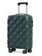 Olia Home Valiză de Călătorie Cabină Dură Green cu 4 roți Înălțime 55cm 21281010