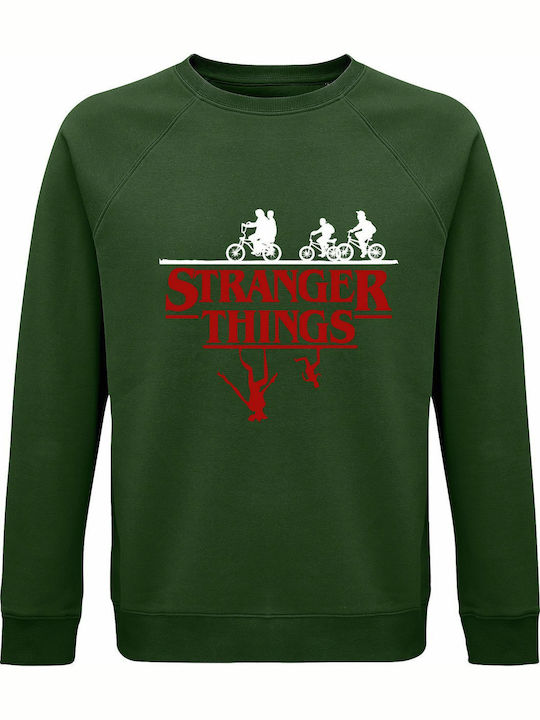 Unisex Organic Cotton Sweatshirt Stranger Thing...