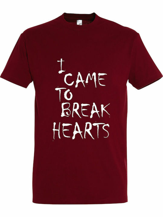 Unisex T-shirt "I Came To Break Hearts" Chili