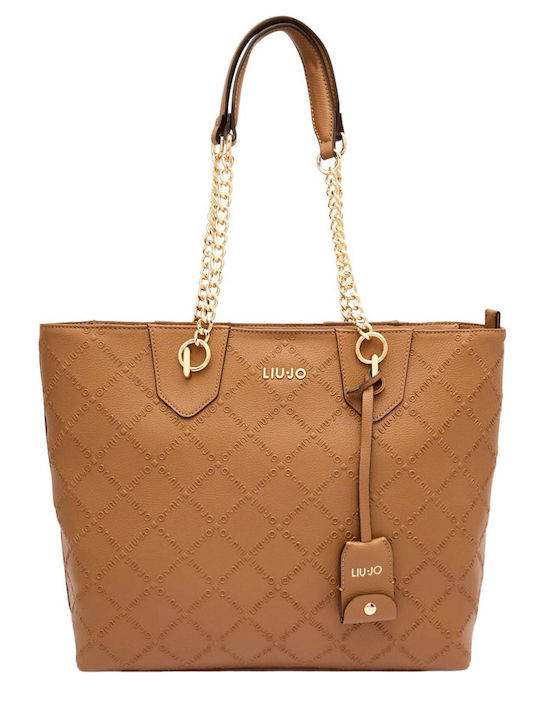 Women's Bag Shopper Shoulder Tabac Brown