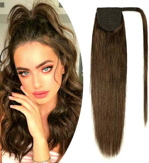 Remy Hair Extension with Natural Hair Remy in Chestnut Color 4 50cm