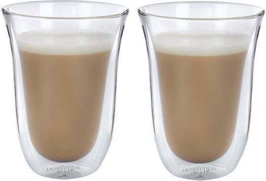 La Cafetière Becher Glas Transparent 300ml 2Stück