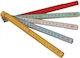 Inter Folding Ruler Wooden Multicolored 2 Meters