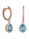 Earrings made of Gold 18K with Diamond