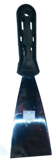 Spatula Edelstahl Gemeinsames Messer Kunststoffgriff Inox 80mm Oem