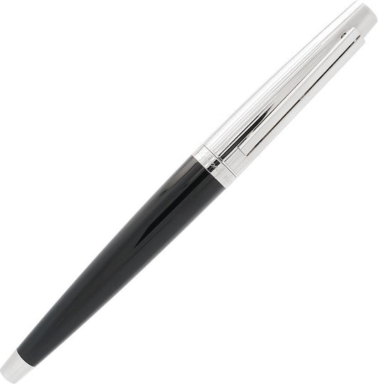 S.T. Dupont Black Fountain Pen with Black Ink