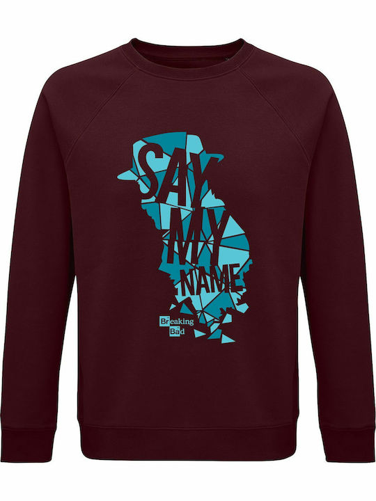 Sweatshirt Unisex Organic " Breaking Bad Say My...