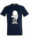 T-shirt Унисекс Breaking Bad I Am One Who Cures Френски Тъмносин