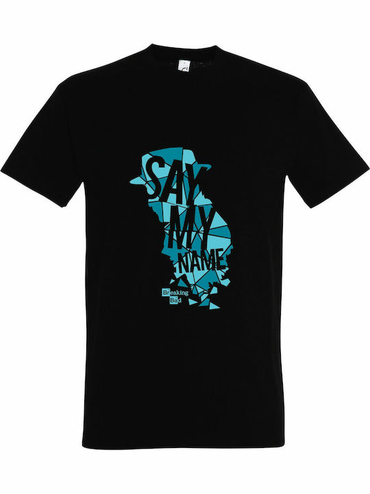 Breaking Bad Say My Name T-shirt Breaking Bad Βαμβακερό Breaking Bad Say My Name T-shirt Breaking Bad Βαμβακερό