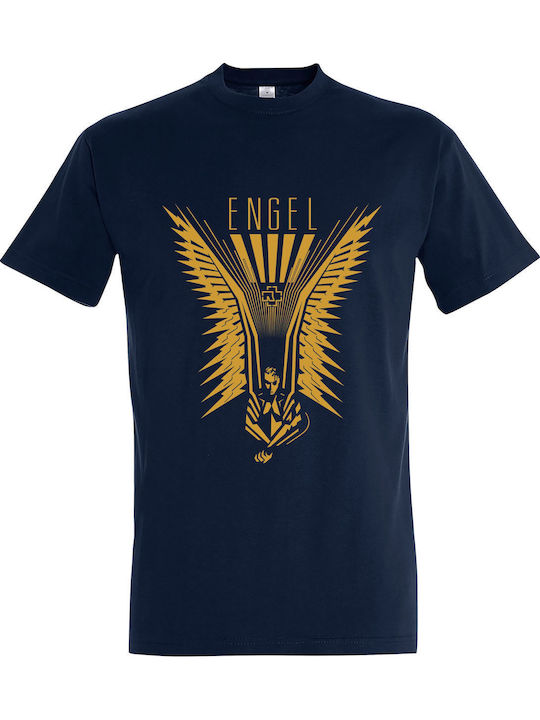 T-shirt Unisex " Rammstein Engel " French Navy