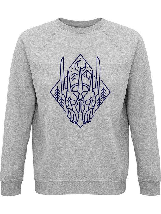 Sweatshirt Unisex Organic " Sauron Mordor Middl...