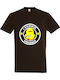 Unisex T-shirt I Choose Violence Duck Knife Chocolate