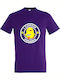 Unisex T-shirt I Choose Violence Duck Knife Dark Purple