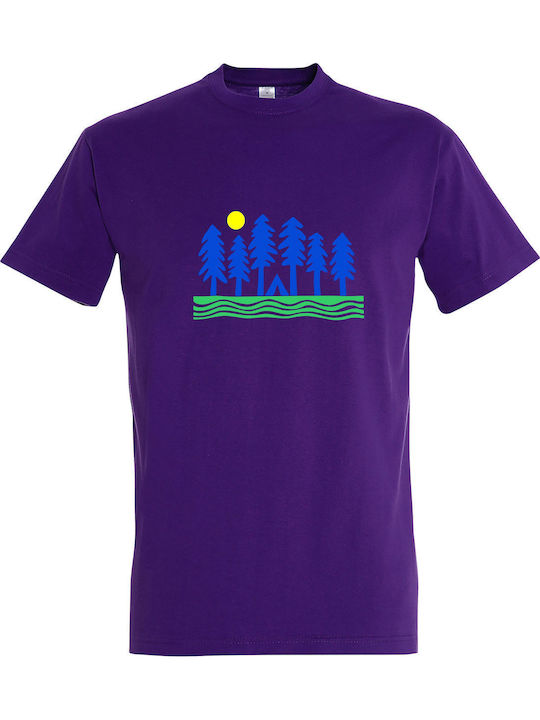 T-shirt Unisex " Outdoor Camp Lover Design " Da...