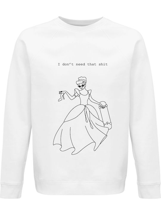 Sweatshirt Unisex Organic " Cinderella Streatwe...