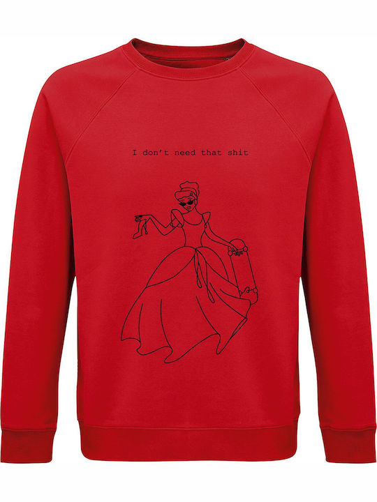 Sweatshirt Unisex Organic " Cinderella Streatwe...