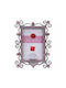 Russ Berrie Metallic Photo Frame with Pink Frame