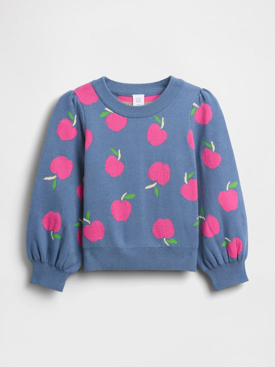 GAP Kids' Sweater Long Sleeve Cornflower Blue