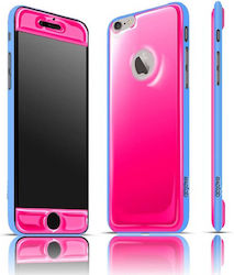 Exofab Selfie Baumwolle Zuckerwatte Gel Blaue Handyhülle für iPhone 6/6s