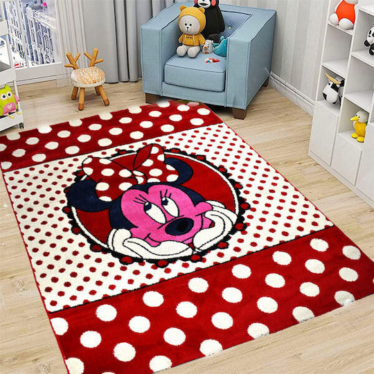 SpitiBazaar Kids Synthetic Rug Minnie 160x200cm
