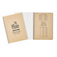 Modestone Notebook A4 with Dots and Pen Holder Beige
