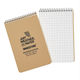 Modestone Notebook with Dots and Pen Holder Beige