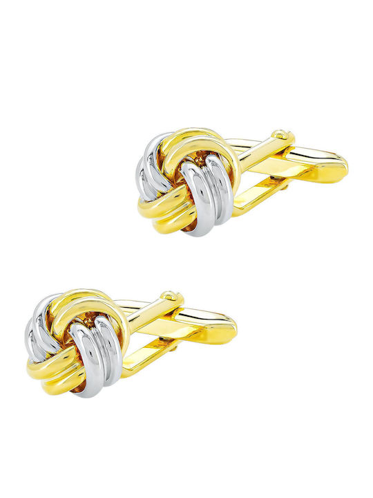 Ascot Manschettenknöpfe Zweifarbige Stahl 61/1419βα