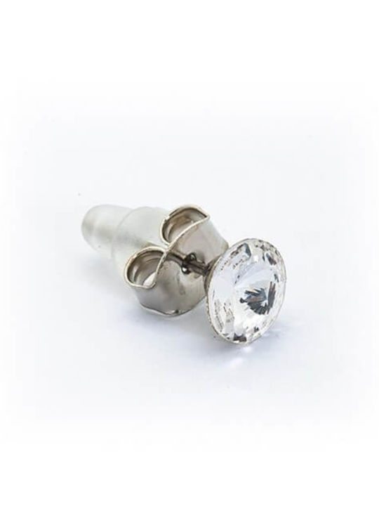 Borghetti Pharma Cercei Sferă Albă Tip Swarovski Hipoalergenici