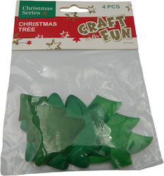 Christmas Fabric Craft Trees