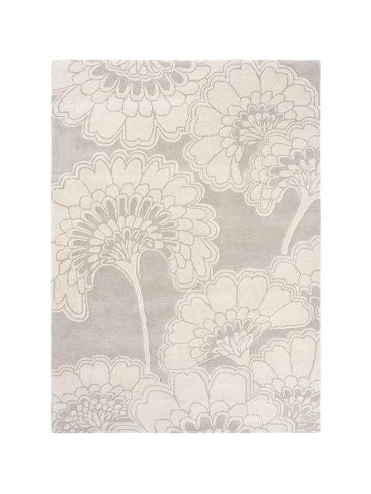 Χαλί Japanese Floral 39701 Oyster Florence Broa...