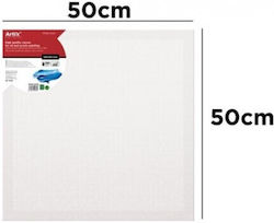 Καμβάς Τελάρο Artix 50x50cm 100% Βαμβακερός 280gr/m² Pp98-5050